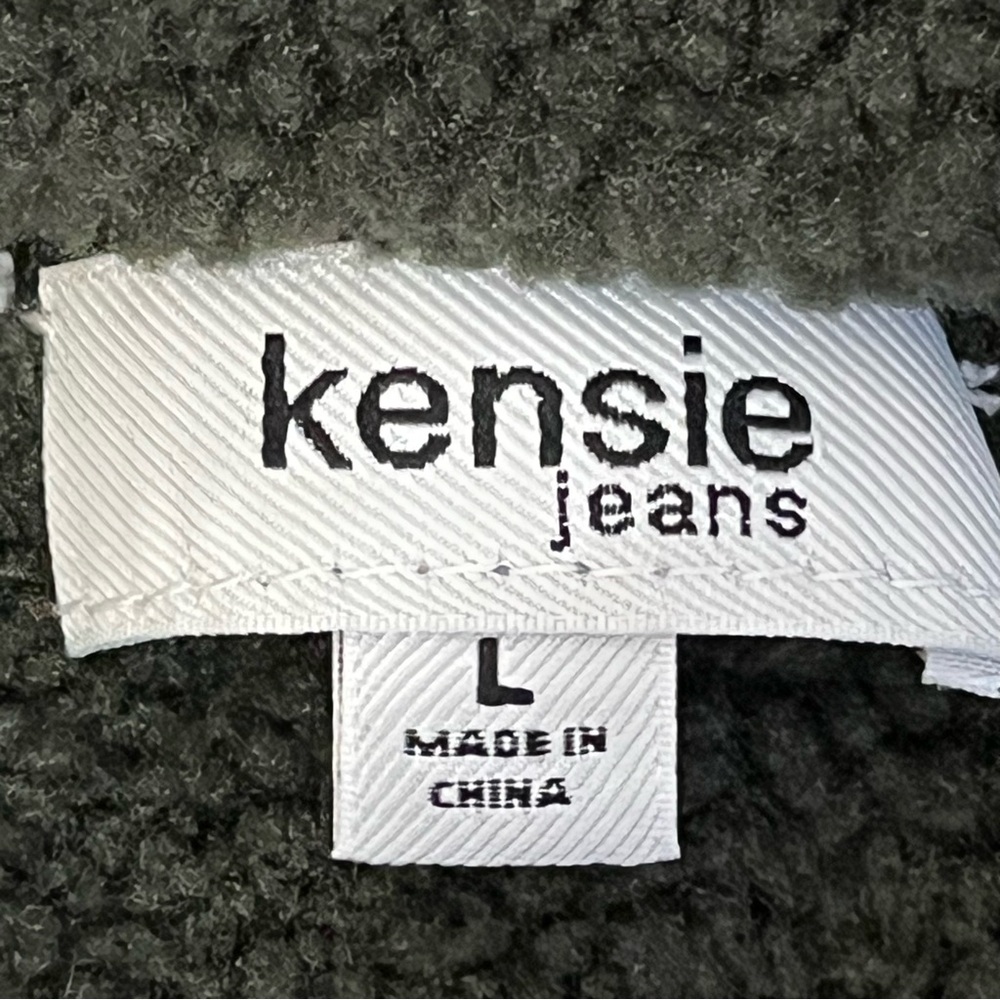 Kensie Dark Green Fleece Lined Vest - Picture 6 of 9